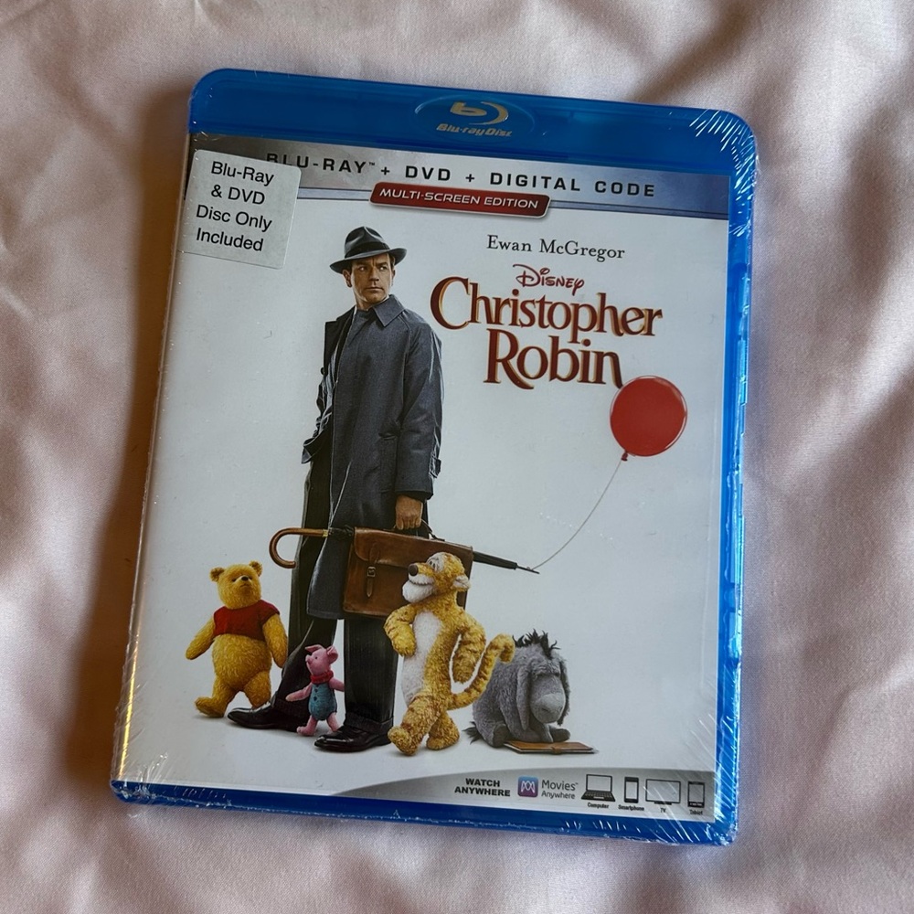 Christopher Robin Blu-ray + DVD – New in Packaging